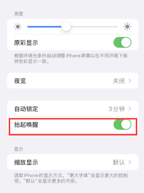 乾安苹果授权维修站分享iPhone轻点无法唤醒怎么办