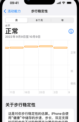 乾安iPhone手机维修如何在iPhone开启'步行稳定性通知'