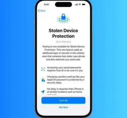 乾安苹果授权维修店分享被盗设备保护功能开启方法 