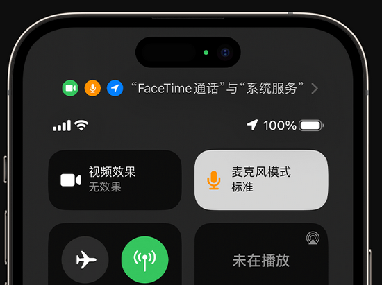 乾安苹果授权维修网点分享iPhone在通话时让你的声音更清晰 