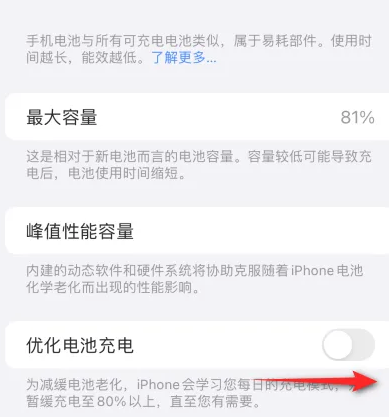 乾安苹果15维修分享iPhone15充电到80%就充不进电了怎么办 