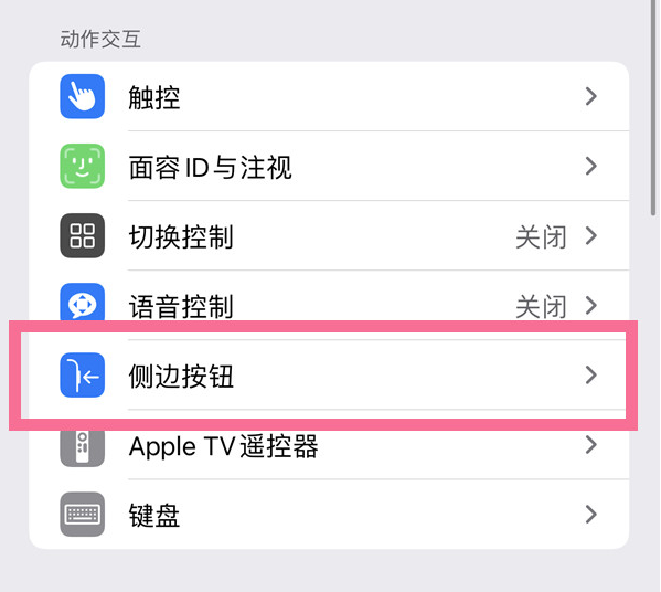 乾安苹果14维修店分享iPhone14 Plus侧键双击下载功能关闭方法 